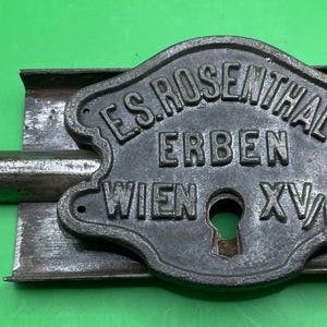 Antique Roller Shutters Vienna, E.S. Rosenthal Even Wien, Austro-Hungarian Era Items