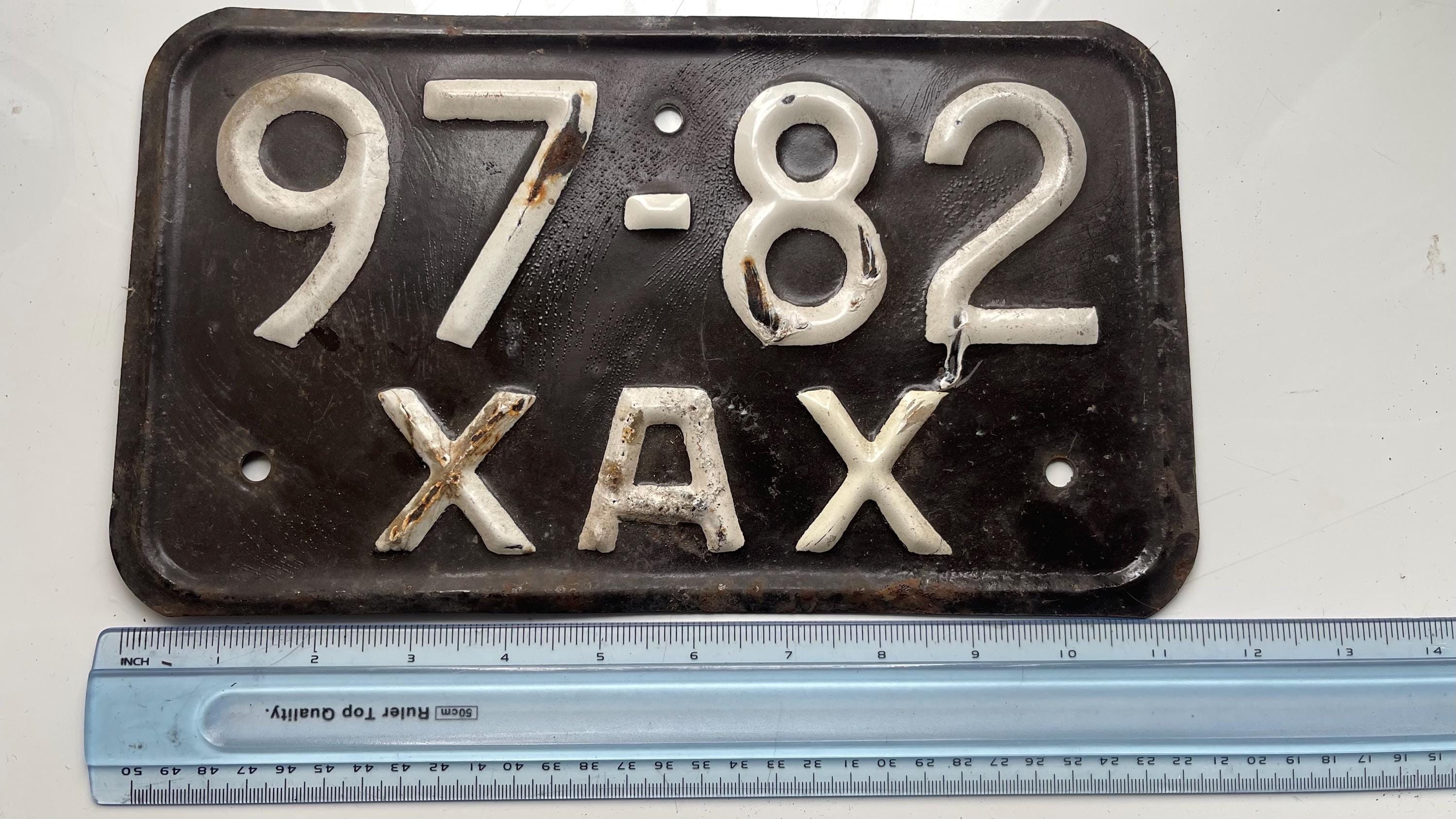 Russian licence plate - Etsy 日本