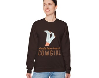 Cowgirl Vibes Sweatshirt: Western Rodeo Style Crewneck