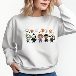 Chucky Halloween sweatshirt, Horror Movie sweatshirt, Spooky sweatshirt, Chucky Halloween Costume, HHN sweatshirt, scary movie, scream.