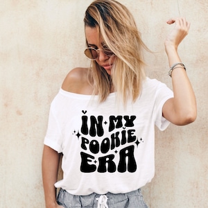 Dans mon époque Pookie SVG PNG PDF fichier de conception téléchargeable Cricut Silhouette oeuvre lettres gonflées drôle imprimable Girlie moderne mignon féminin