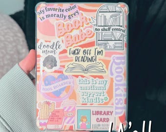 Bookish Kindle Insert, Booktok, Kindle Accessories