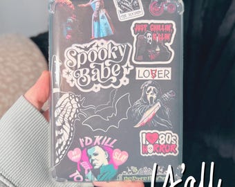 Horror Movie Kindle Insert: Spooky Cardstock Accessory