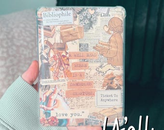 Vintage Kindle Insert, Antique, Kindle Accessories