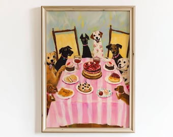 Dog Wall Art Kitchen Poster Digital Download Homely Modern Arts Modern Funny Decor Dog Owner Poster