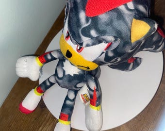 Sonic Shadow the Hedgehog Camo Spray Plush – 12” SEGA  Special Edition