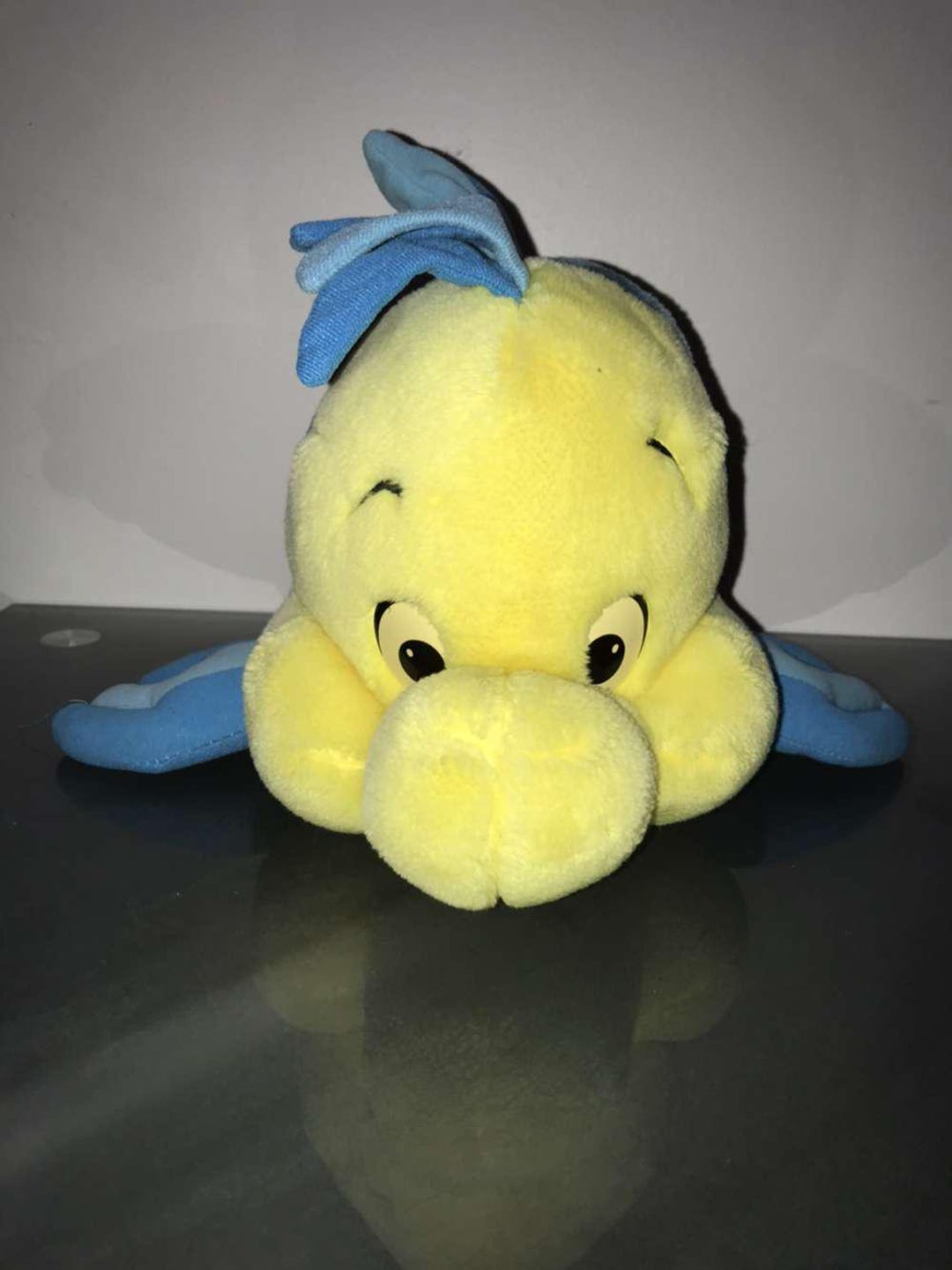 Little R Disney Vintage Disney Flounder Littler Mermaid Plush 10” Rare - Etsy