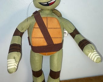 Official Donatello Plush • Nickelodeon TMNT Stuffed Toy • Teenage Mutant Ninja Turtles Collectible