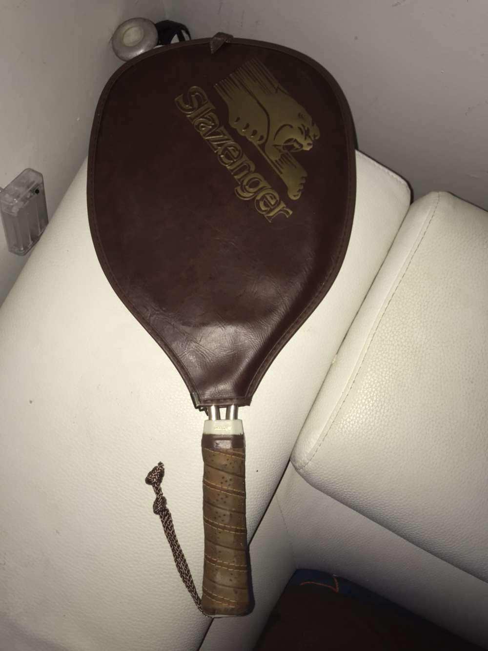 Raquette De Tennis Vintage Slazenger Challenge Coupe Davis - Taille Grip L4 3/8 Pour Présentoir