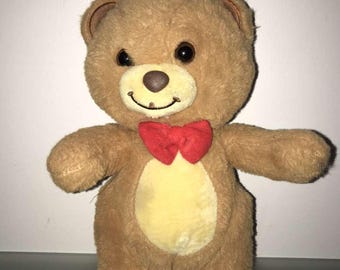 Vintage Teddy Bear Kraft Peanut Butter Plush 10inch Cute Happy Toy