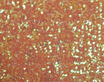 Stagelight Yellow Irridescent Sequins on Yellow Polyester Mesh