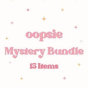 oopsie Mystery Bundle | 15 Items included | Variety of different saving Challenges