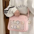 Pastel Ita Bag with Insert, Scalloped Window Pin Display product logo
