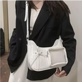 Silver PU Leather Ita Bag, Kawaii Shoulder Bag, Anime Pin Purse product logo