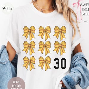 Custom Softball Bow Shirt, Softball Mom Shirt With Kids Name & Jersey Number, Softball Lover shirt, Cute Softball Mama Shirt,Softball Season
