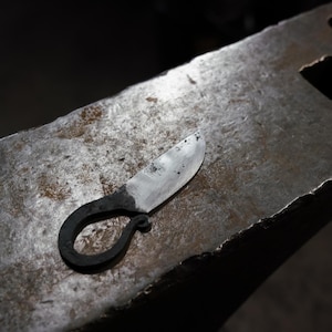 Handcrafted Blacksmith's Knife made by Master Blacksmith
