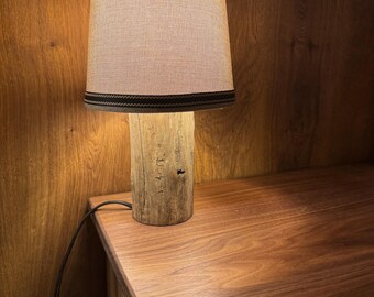 手作りのライブエッジランプ