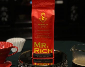 offe GOLDEN STANDART Guatemala Huehuetenango (0,56 livre) | Café torréfié par Mr.Rich | Rôtissage moyen