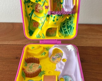 Polly Pocket 1989 Wild Zoo World - Version UK Très Rare - COMPLET - Wildlife Park