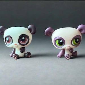 Littlest Pet Shop Panda: Vintage Collectible Hasbro Toy (2006-2007) - You Choose