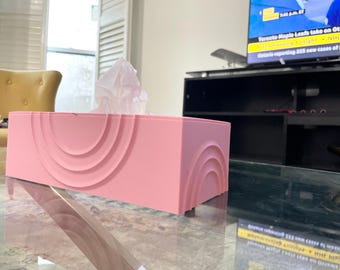 3D Printed Tissue Box Cover: Modern Home Decor, Minimalist Design