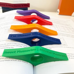 3D Printed Thumb Book Page Holder: Eco-Friendly Reading Assistant