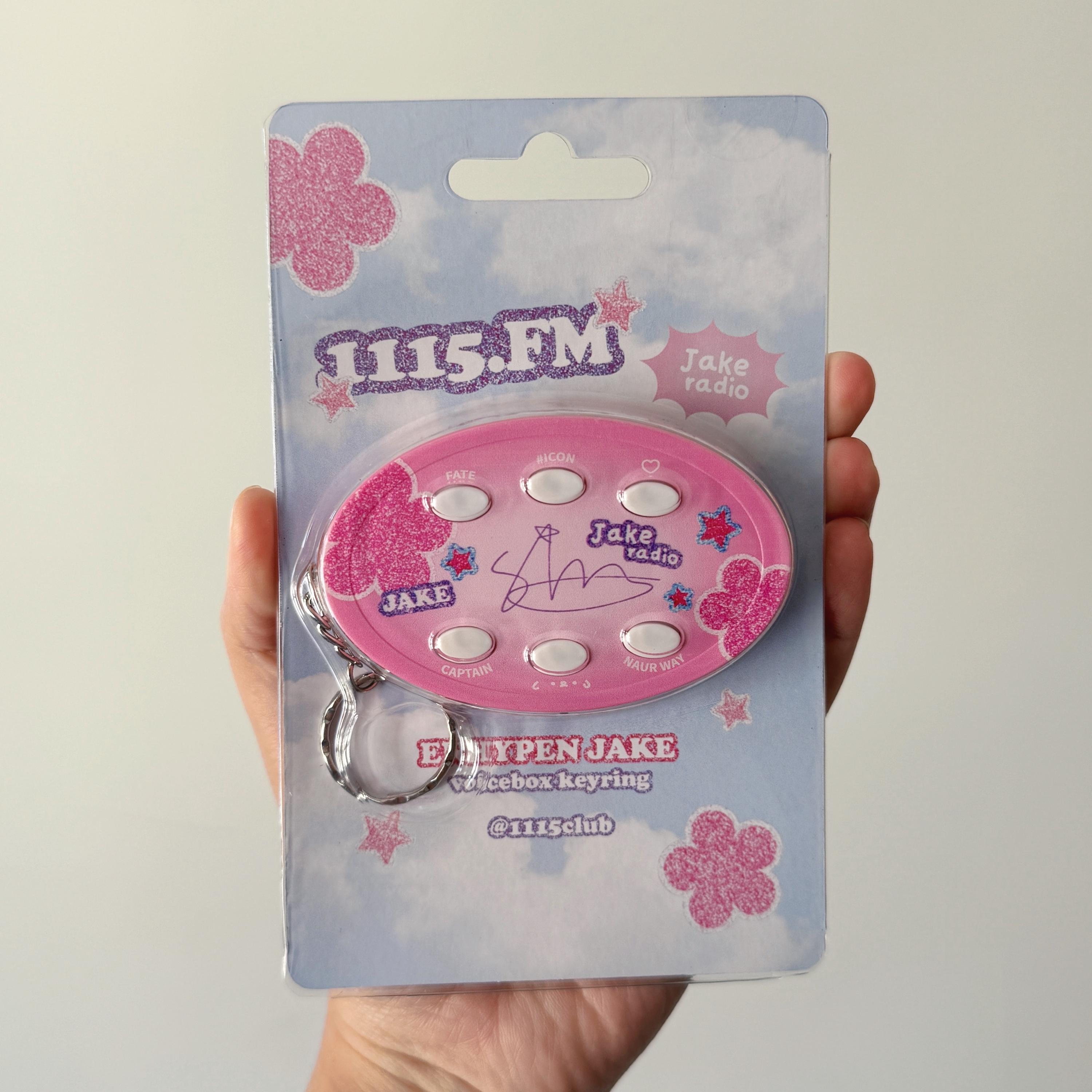 ENHYPEN JAKE ボイスキーリング 新品 1115FM Enhypen Jake Voicebox Keychain - Etsy