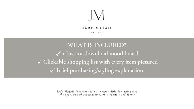 Premade Modern Kitchen Mood Board Design, Virtual Interior Design ...