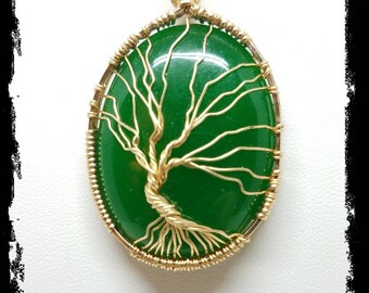 Jade Tree of Life Pendant