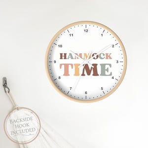 hanging wall clock for indoor hammock boho wall decor for chair swing in playroom cocoon hammock wall art for kid bedroom hanging chair kid