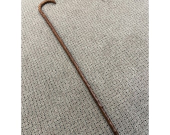 Vintage Knobby Wood Walking Cane Stick 36" Antique Wooden Unique