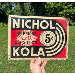 Nichol Kola Sign - Etsy