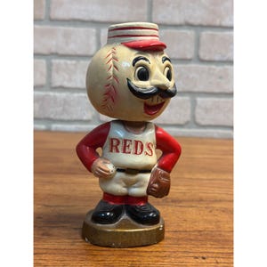 Cincinnati Reds Bobblehead - Etsy