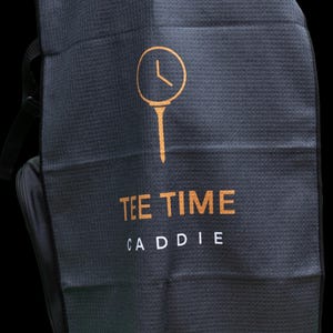Tee Time Caddie Golf Towel