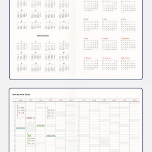 2024 Table Talk A5 Weekly Planner 8 Colors image 5