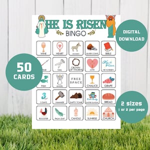 Bibel Bingo, Bibelgeschichten Bingo, 50 Bibel Bingokarten, Bibelaktivität für Kinder, Bibelaktivität, Sonntagsschulbingo, Bibelgeschichtenspiel, BB05