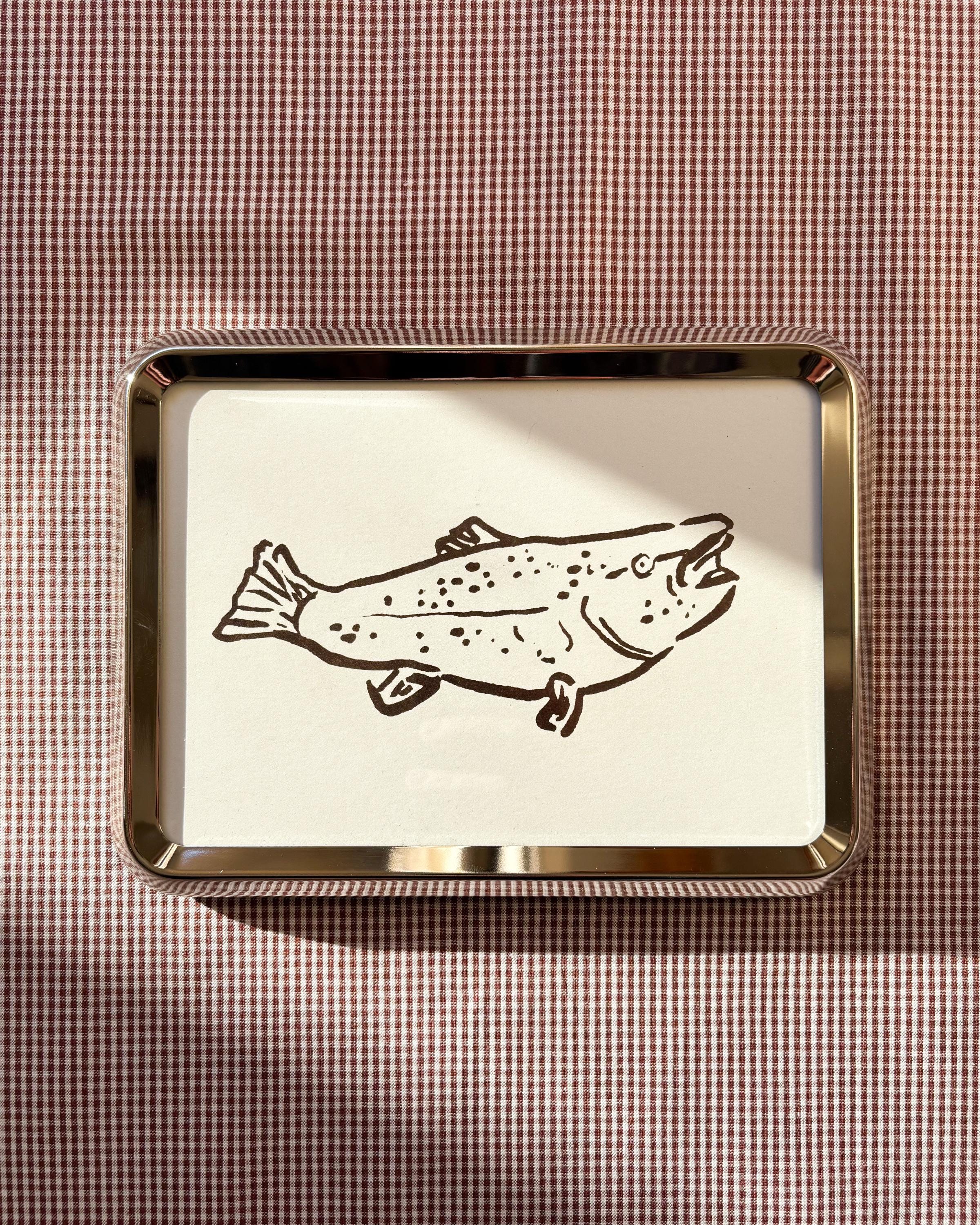 Fish Art Print - 5x7 Unframed Print