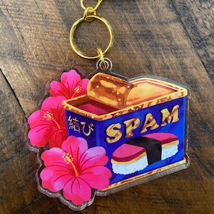 Spam Musubi | Acrylic keychain