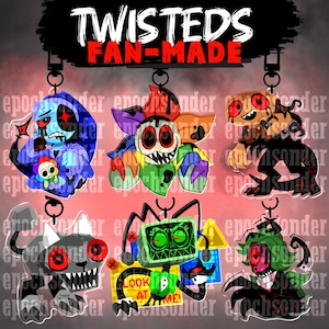 Twisted Keychain | Dandy, Pebble, Astro, Vee, Shelly, Sprout
