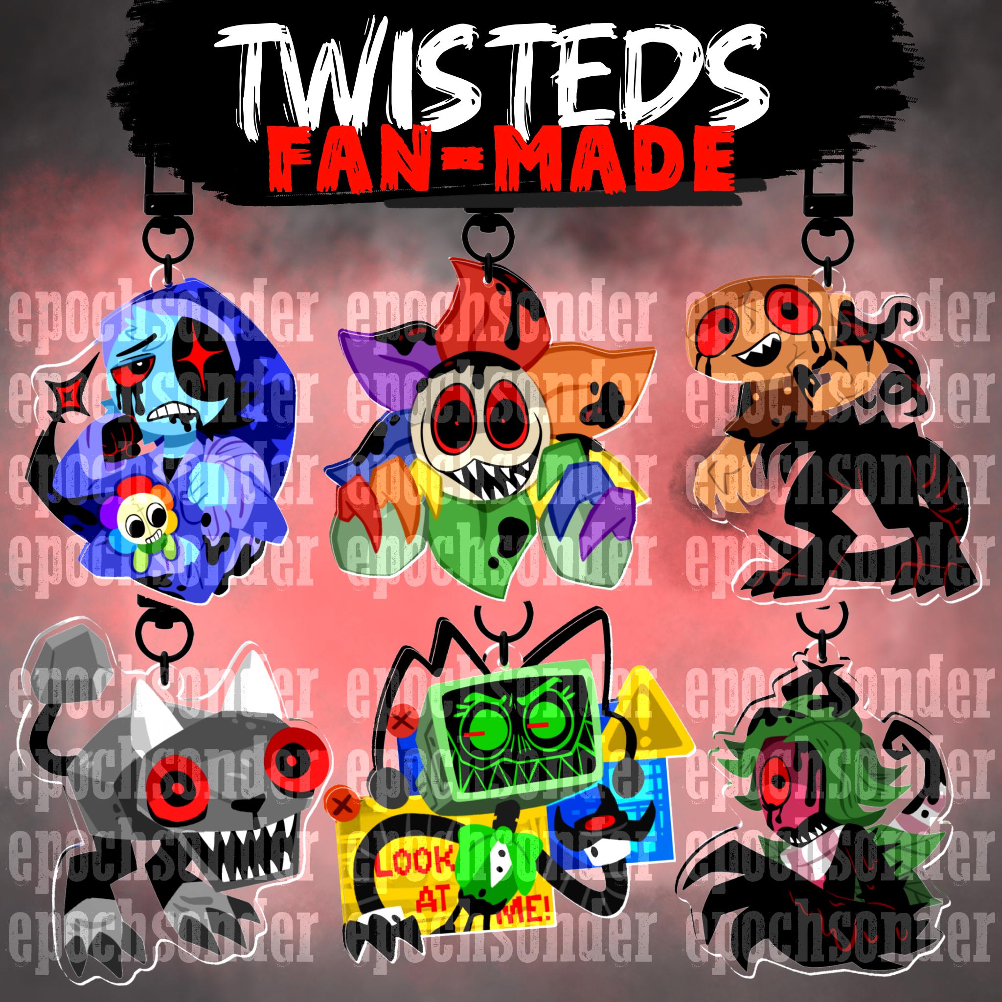Twisted Keychain | Dandy, Pebble, Astro, Vee, Shelly, Sprout - Etsy