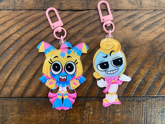 Toon Keychains | Pebble, Dandy, Astro, Shrimpo, Vee, Shelly