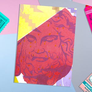 Carte de voeux Zeus