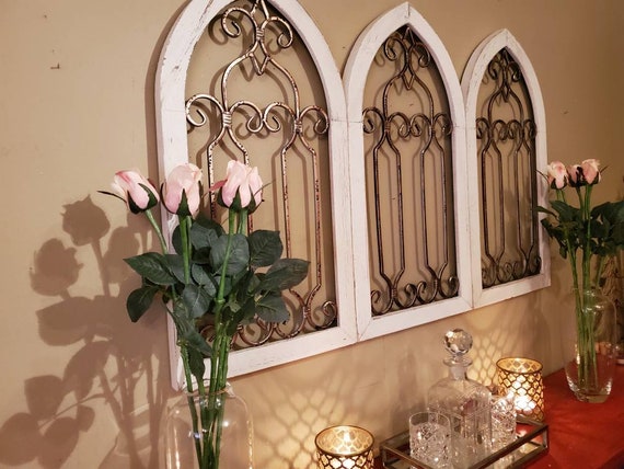 Arched Window Wall Decor FREE SHIPPING Country Farmhouse | Etsy