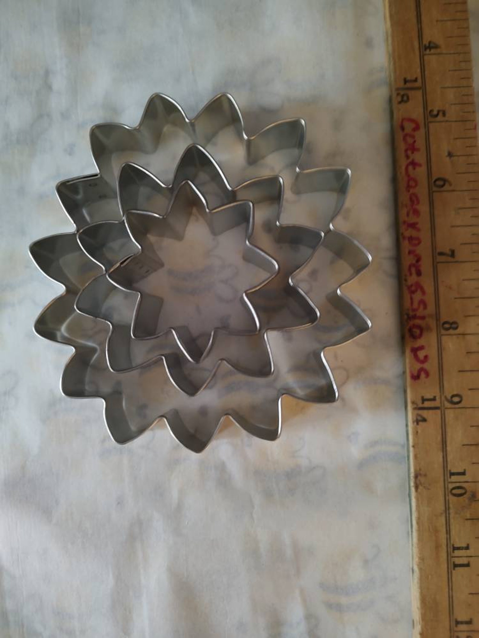 Sunflower Cookie Cutters Cookie Recipe Summer Flower Etsy
