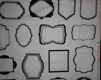 Etiquetas de acolchado, panel de tela, 100 % algodón, etiquetas de regalo para costura