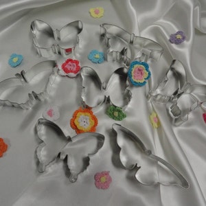 Butterfly Cookie Cutters, Monarch Butterfly, Butterfly Cookie Cutter Set, Springtime Cookie Cutters, Fondant Cutters,