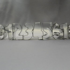Number Cookie Cutters, 0-10 EDUCATIONAL Cookie Cutters, Kids Crafts, Sugar Cookie Recipe,