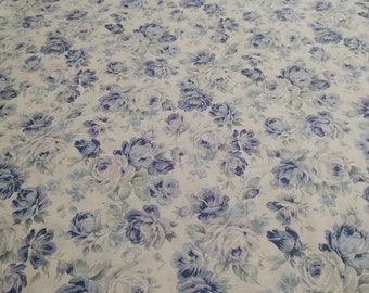 Lavender Rose Fabric by the yard, 100 Cotton Fabric, Quilting Cotton, Robert Kaufman Fabric,