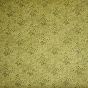 Cotton Material, Cotton Fabric, Floral Fabric, Quilting Material, Sage Green Roses, DIY Sewing, Fat Quarters, By the Yard, Quilting,