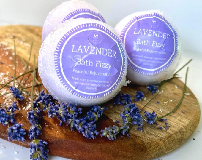 Handmade Artisan Bath Fizzy - Bath Bomb (4.8oz) with Gift Set Option